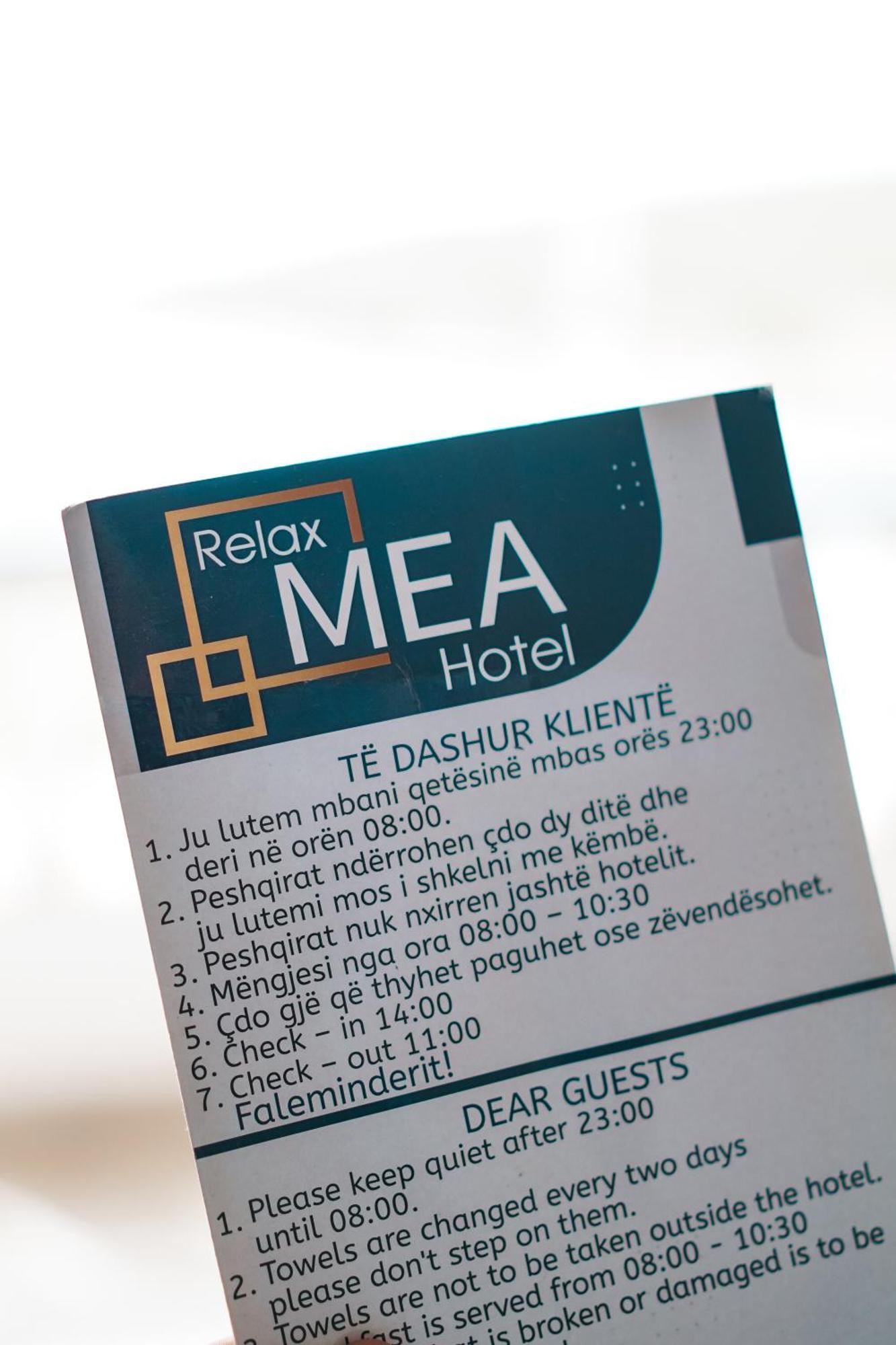 Relax Mea Hotel Sarandë 외부 사진